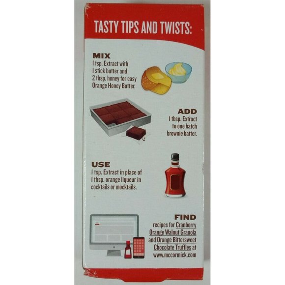 McCormick Pure Orange Extract, Two Fluid Ounce (59ml) - Picture 2 of 5